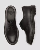 Doc Martens UNISEX 1461 MONO SMOOTH LEATHER OXFORD SHOES (Black Smooth)