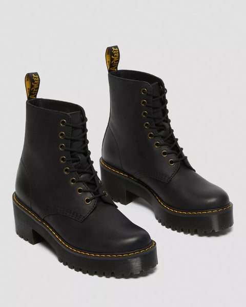 hi wyoming leather heeled boots dr marten shriver boot