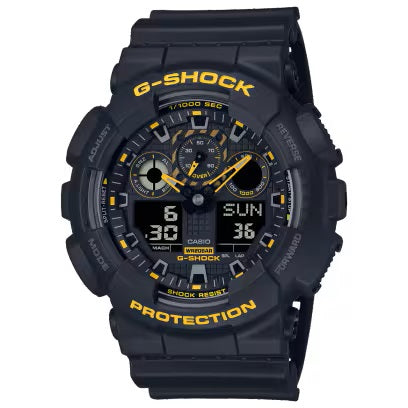 CASIO UNISEX G-Shock ANALOG-DIGITAL GA-100 SERIES (GA100CY-1A)