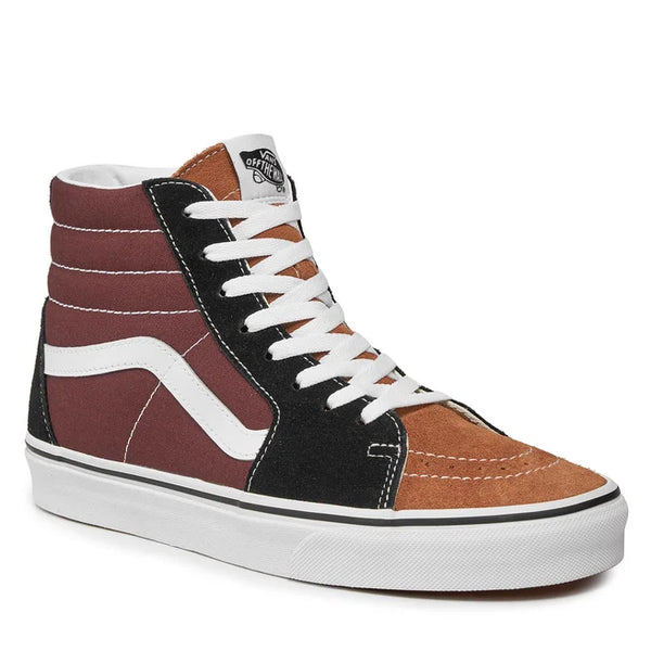 VANS Unisex SK8 Hi Color Block Black Brown Vamps NYC