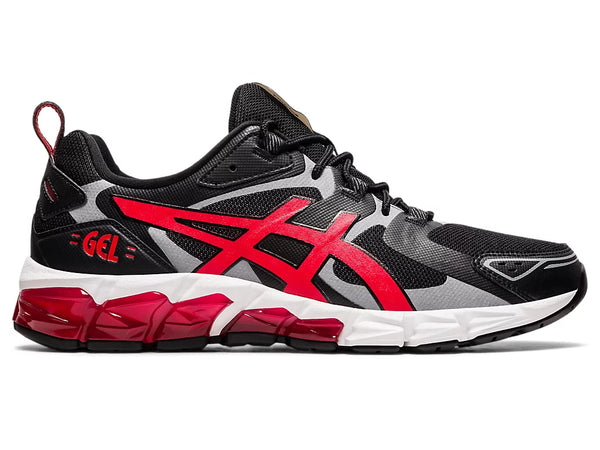 ASICS Men s GEL QUANTUM 180 Black Classic Red Vamps NYC