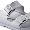 Birkenstock UNISEX Arizona Essentials EVA (Metallic Silver - Regular Fit)