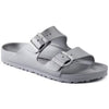 Birkenstock UNISEX Arizona Essentials EVA (Metallic Silver - Regular Fit)