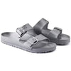 Birkenstock UNISEX Arizona Essentials EVA (Metallic Silver - Regular Fit)