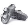 Birkenstock UNISEX Arizona Essentials EVA (Metallic Silver - Regular Fit)