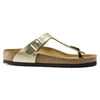 Birkenstock Women's Gizeh  Birko-Flor (Gold - Regular Fit)