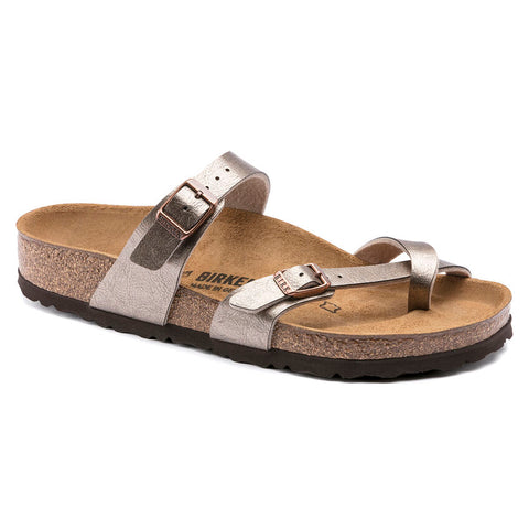 Birkenstock Women's Franca Oiled Leather (Graceful Taupe - Regular Fit)
