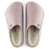 Birkenstock Women's Zermatt Shearling Felt (Soft Pink - Regular Fit)