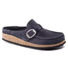 Birkenstock Women's Buckley  Suede Leather (Navy - Narrow Fit)