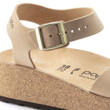 Birkenstock Women's Glenda Nubuck Leather (Sandcastle - Narrow Fit)