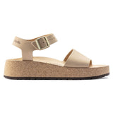 Birkenstock Women's Glenda Nubuck Leather (Sandcastle - Narrow Fit)