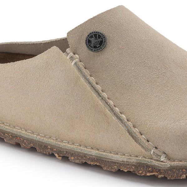 Birkenstock Men's Zermatt Premium Suede Leather (Eggshell - Regular fi â Vamps NYC