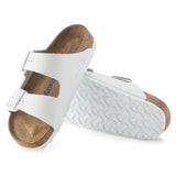 Birkenstock UNISEX Arizona Soft Footbed (White - Regular fit)