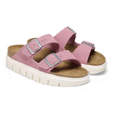 Birkenstock Women's Arizona Chunky Suede Leather (Candy Pink)