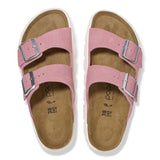 Birkenstock Women's Arizona Chunky Suede Leather (Candy Pink)