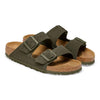 BIRKENSTOCK Men's Arizona Suede Leather (Thyme - Regular Fit)