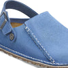 Birkenstock Men's Lutry Premium Suede Suede Leather (Elemental Blue - Regular Fit)