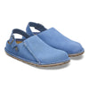 Birkenstock Men's Lutry Premium Suede Suede Leather (Elemental Blue - Regular Fit)