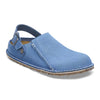 Birkenstock Women's Lutry Premium Suede Suede Leather (Elemental Blue - Narrow Fit)