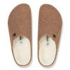 Birkenstock Women's Zermatt Shearling Felt (Toffee Melange - Narrow Fit)
