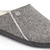 BIRKENSTOCK Women's Zermatt Wool Felt (Herringbone Grey - Narrow Fit)