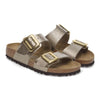 Birkenstock Women's Sydney Luxe Buckle Birko-Flor (Graceful Taupe - Narrow Fit)