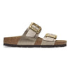Birkenstock Women's Sydney Luxe Buckle Birko-Flor (Graceful Taupe - Narrow Fit)