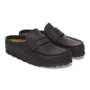 Birkenstock Men's Naples Wrapped  Oiled Leather (Black - Regular Fit)