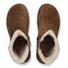 Birkenstock Women's Uppsala Zip Shearling Suede Leather (Dark Tea - Regular Fit)