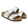 BIRKENSTOCK Women's Sydney Luxe Buckle Birko-Flor (Silver)
