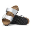 BIRKENSTOCK Women's Sydney Luxe Buckle Birko-Flor (Silver)
