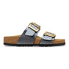 Birkenstock Women's Sydney Luxe Buckle Birko-Flor (Black - Narrow Fit)