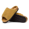 Birkenstock UNISEX Solana Shearling Suede Leather (Cork Brown - Regular Fit)