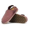 BIRKENSTOCK Women's Lutry Premium Suede Leather (Pepper - Narrow Fit)