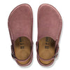 BIRKENSTOCK Women's Lutry Premium Suede Leather (Pepper - Narrow Fit)
