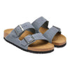 BIRKENSTOCK UNISEX Arizona Suede Leather (Stone Blue - Narrow Fit)