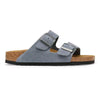 BIRKENSTOCK UNISEX Arizona Suede Leather (Stone Blue - Narrow Fit)