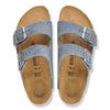 BIRKENSTOCK UNISEX Arizona Suede Leather (Stone Blue - Narrow Fit)