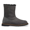Birkenstock Women's Uppsala Zip Shearling Suede Leather (Charcoal - Regular Fit)