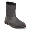 Birkenstock Women's Uppsala Zip Shearling Suede Leather (Charcoal - Regular Fit)