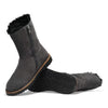 Birkenstock Women's Uppsala Zip Shearling Suede Leather (Charcoal - Regular Fit)