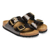BIRKENSTOCK UNISEX Arizona Leather (Black Emboss - Narrow Fit)