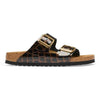 BIRKENSTOCK UNISEX Arizona Leather (Black Emboss - Narrow Fit)