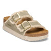 Birkenstock Women's Arizona Flex Platform Shearling (Taupe)