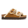 Birkenstock Women's Arizona Flex Platform Shearling (Black - Regular Fit)