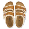 Birkenstock Women's Arizona Flex Platform Shearling (Black - Regular Fit)