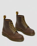 Doc Martens UNISEX 1460 CRAZY HORSE LEATHER LACE UP BOOTS (BROWN CRAZY HORSE)