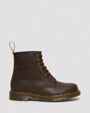 Doc Martens UNISEX 1460 CRAZY HORSE LEATHER LACE UP BOOTS (Brown)