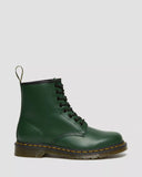 Doc Martens UNISEX 1460 SMOOTH LEATHER LACE UP BOOTS (GREEN SMOOTH)
