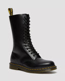 Doc Martens UNISEX 1914 SMOOTH LEATHER TALL BOOTS (BLACK SMOOTH)